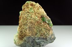 Demantoid Crystals in Matrix Afghanistan