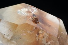 Quartz with Brrokite and Rutile Inclusions