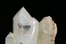 Quartz with Brrokite and Rutile Inclusions