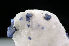 Twinned blue Spinel Crystal in Matrix Pakistan