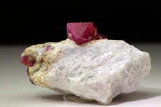 Fine Ruby Crystal in Matrix Afghanistan