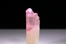 Pink / gelber Turmalin Kristall Kaschmir