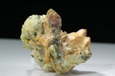 2 Monazite Crystal with Hambergite in Matrix  Zagi