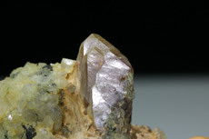 2 Monazite Crystal with Hambergite in Matrix  Zagi