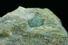 Seltener Demantoid Kristall in Matrix Pakistan