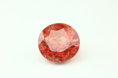 Natural Spinel Round Cut Padparadscha Orange Color  3.3 cts.