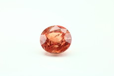 Natural Spinel Round Cut Padparadscha Orange Color  3.3 cts.