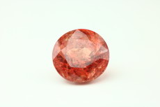 Natural Spinel Round Cut Padparadscha Orange Color  3.3 cts.