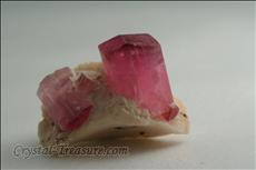 Fine Rubellite in Matrix