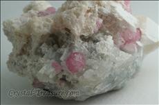 Rubellite with Quartz & Feldspar