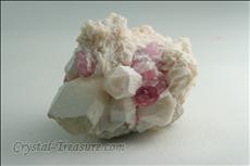 Rubellite with Quartz & Feldspar