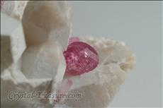 Rubellite with Quartz & Feldspar