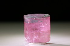 Pink  Tourmaline Crystal (blue cap) Burma