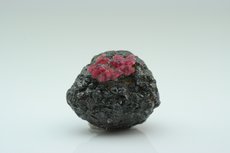 Spinel Crystals on Ilmenite