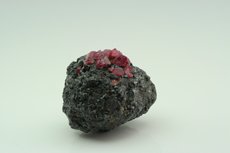 Spinel Crystals on Ilmenite