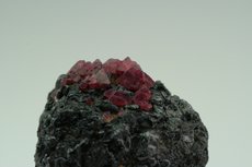 Spinel Crystals on Ilmenite