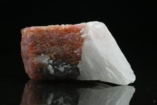 Rubin Kristall in Kalzit