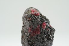 Spinel Crystals on Ilmenite