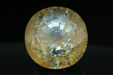 Huge faceted golden Topaz 227 carats