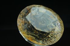 Huge faceted golden Topaz 227 carats