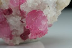 Pink Rubellite Crystal in Matrix