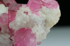 Pink Rubellite Crystal in Matrix