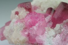 Pink Rubellite Crystal in Matrix