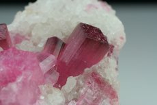 Pink Rubellite Crystal in Matrix