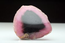 Slice Mushroom Tourmaline Crystal