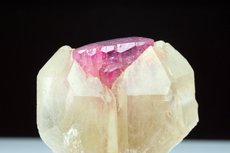 Fine pink Tourmaline  with Quartz