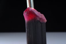 Tri-Colored Tourmaline Crystal 