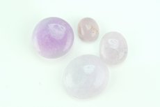 4 Hackmanit Cabochons