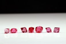 8 Gemmy Spinel Crystals 