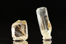 Zwei Chrysoberyll Kristalle 