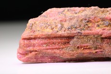 Pseudomorphosis Ruby after Painite