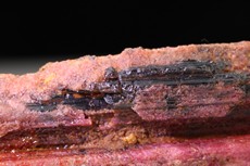 Pseudomorphosis Ruby after Painite