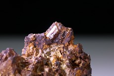 Several Painite Crystals in Matrix