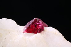 Fine gemmy spinel in Calcite Mogok