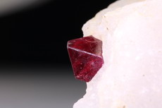 Fine gemmy spinel in Calcite Mogok