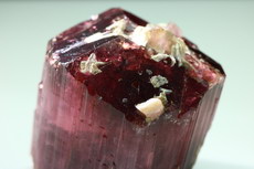 Rare pink Tourmaline doubly terminated Crystal Letpanhla