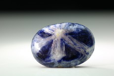 Seltener Trapiche Saphir Cabochon