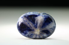 Seltener Trapiche Saphir Cabochon