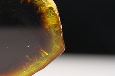 Yellow / Black Tourmaline Slice 