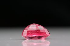 Pinkish red faceted Spinel