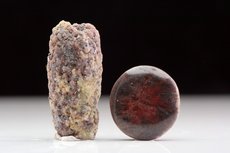 Trapiche Spinel Cab & Crystal 