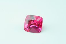 Hot  pinkish red faceted Spinel