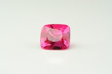 Hot  pinkish red faceted Spinel