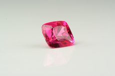 Hot  pinkish red faceted Spinel