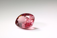 Violet -red, slightly Pink Spinel Cut  2.4 cts.