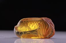 Fish Amber Carving